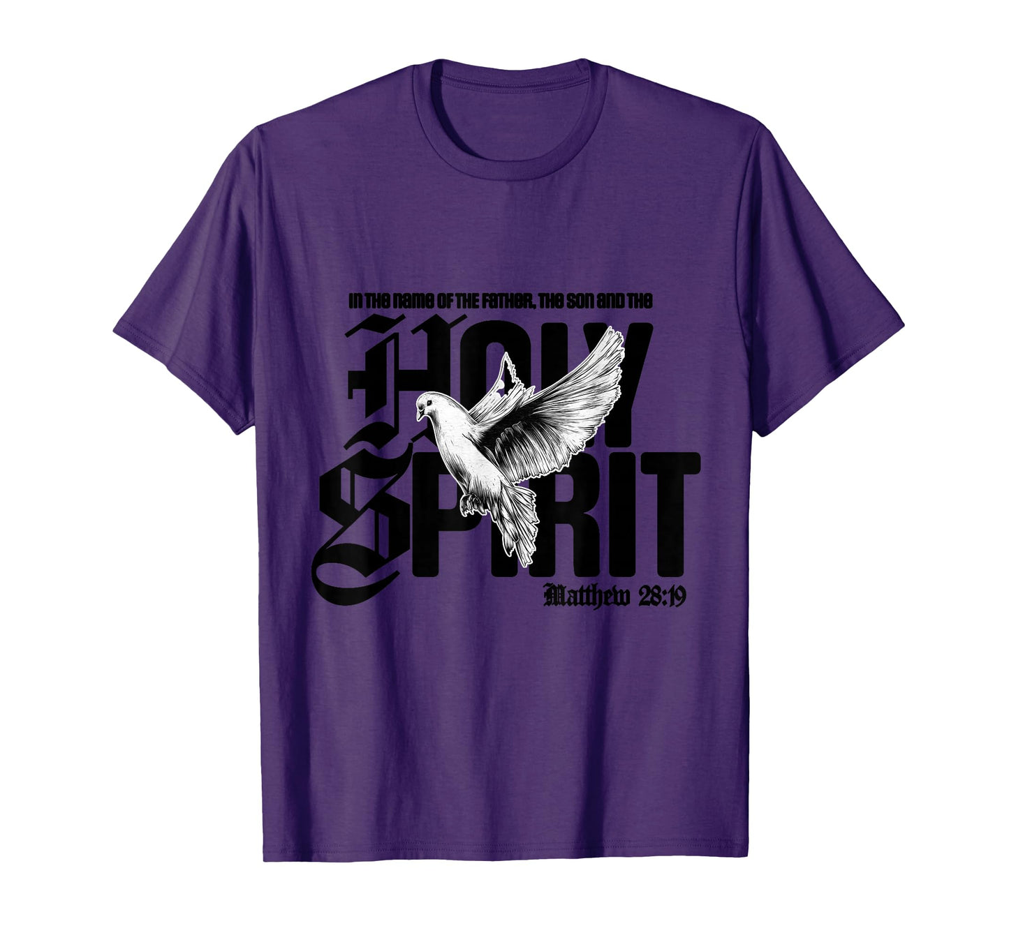 The Trinity - Holy Spirit Christian Modern Graphic T-Shirt