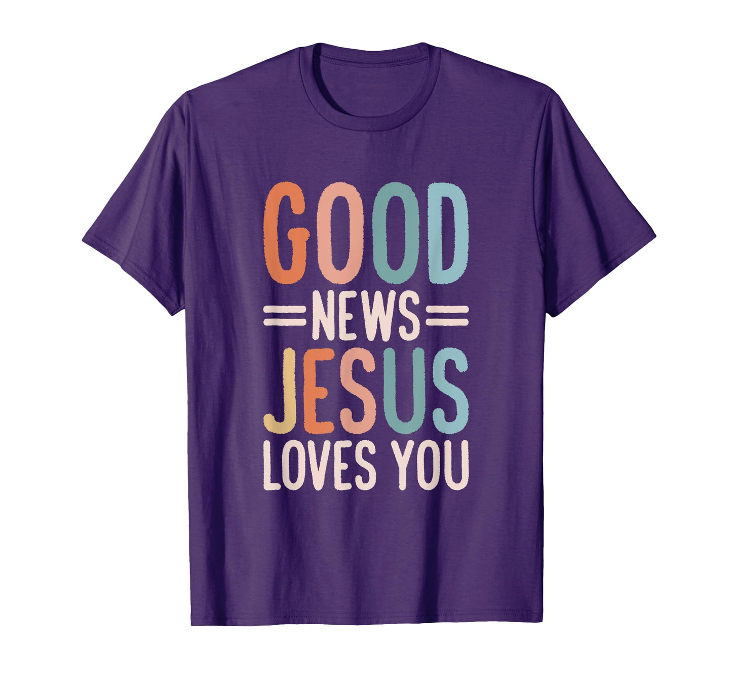 Good News Jesus Loves You Christian T-Shirt