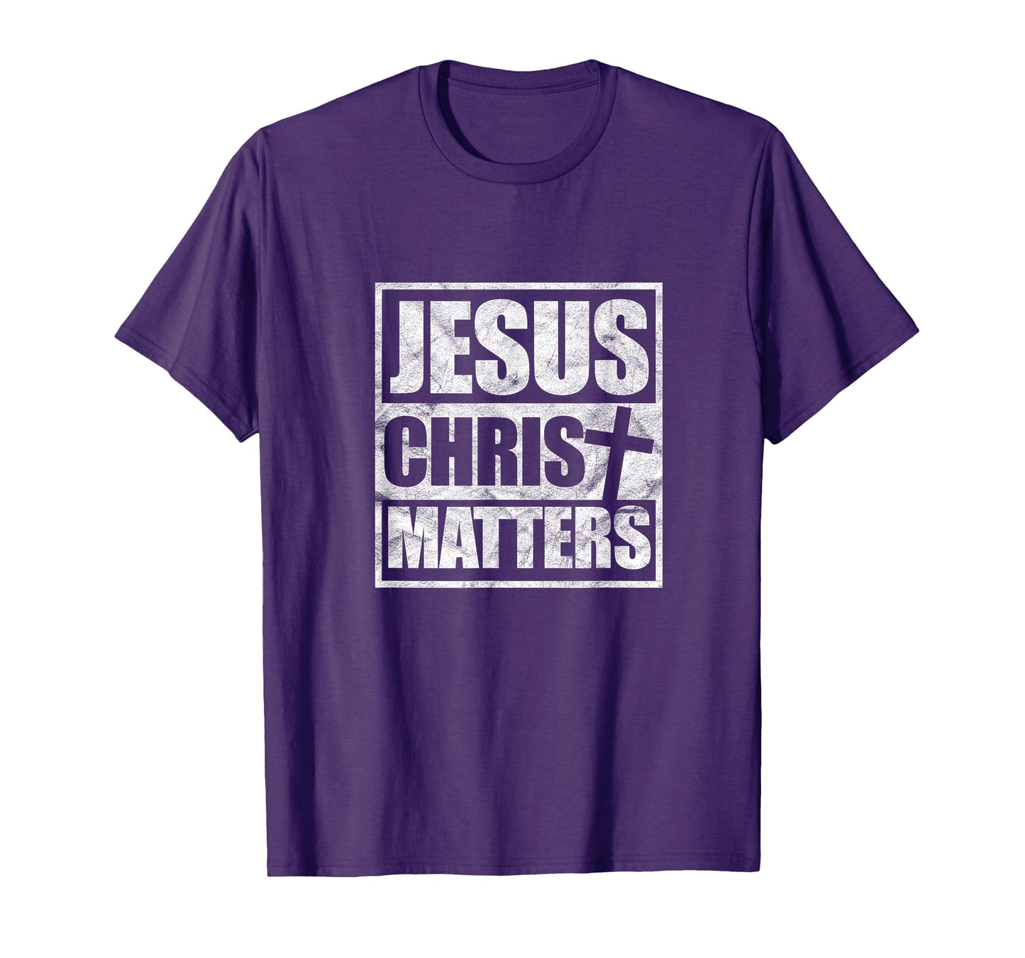 Jesus Christ Matters Christian Religious Cross T-Shirt