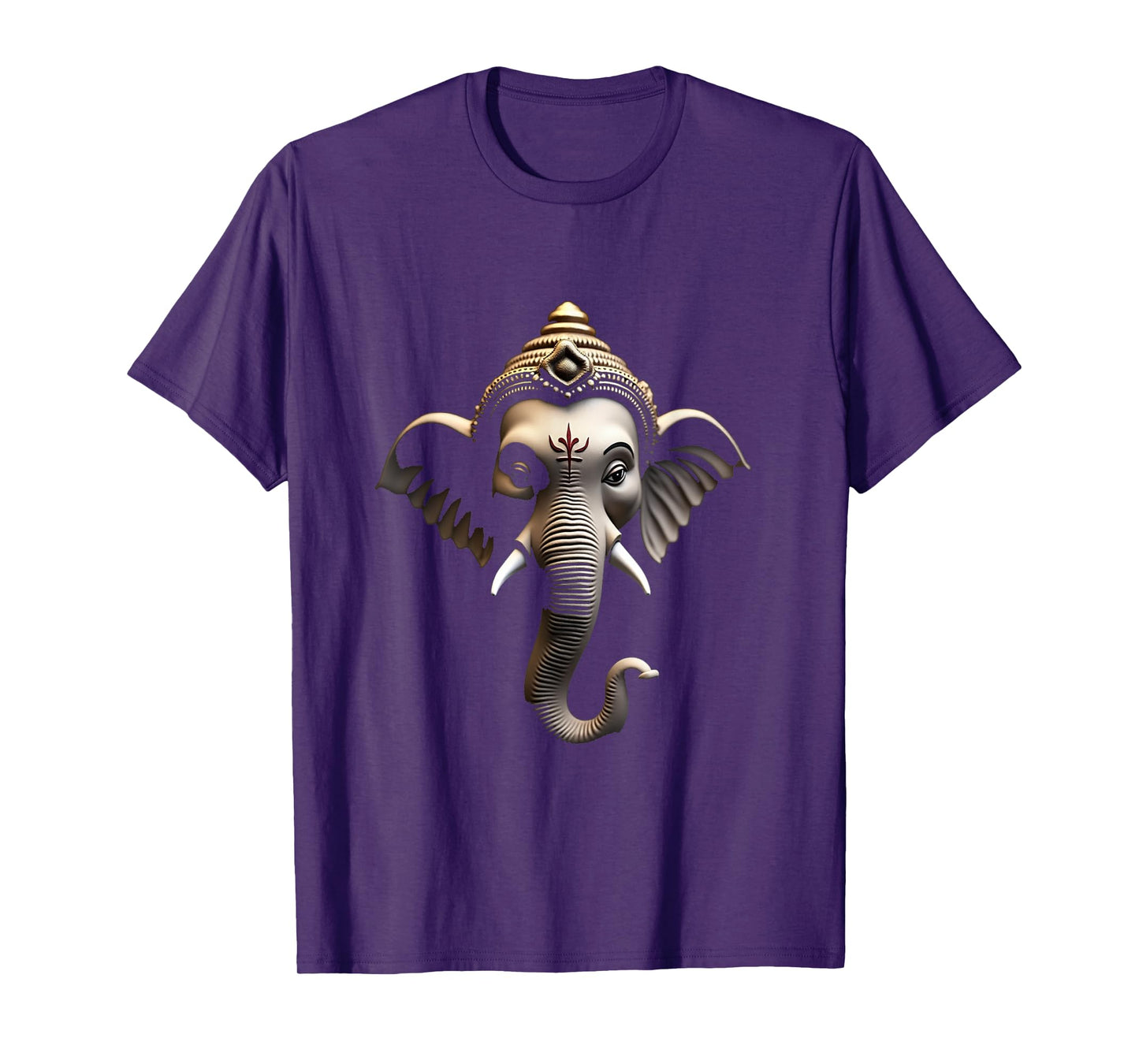 Ganesha Head Hindu God Art T-Shirt