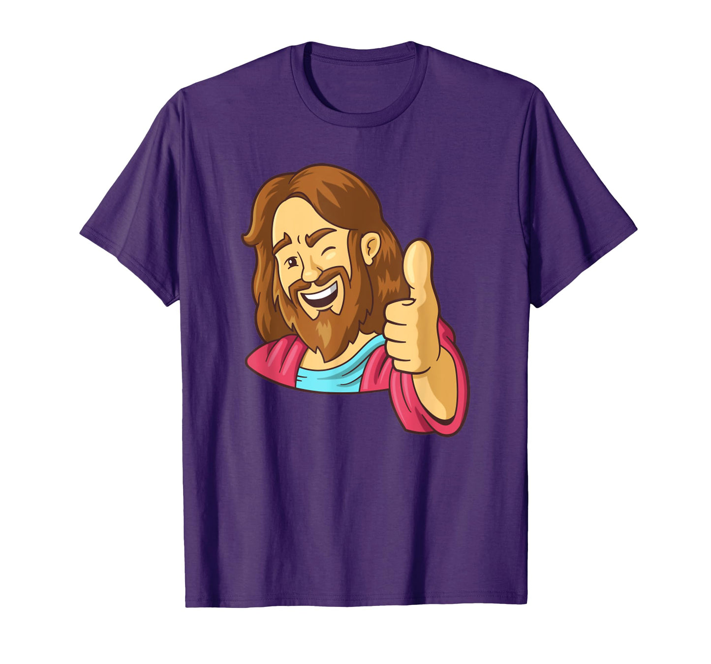 Jesus Christ Thumbs Up Funny Jesus Meme T-Shirt