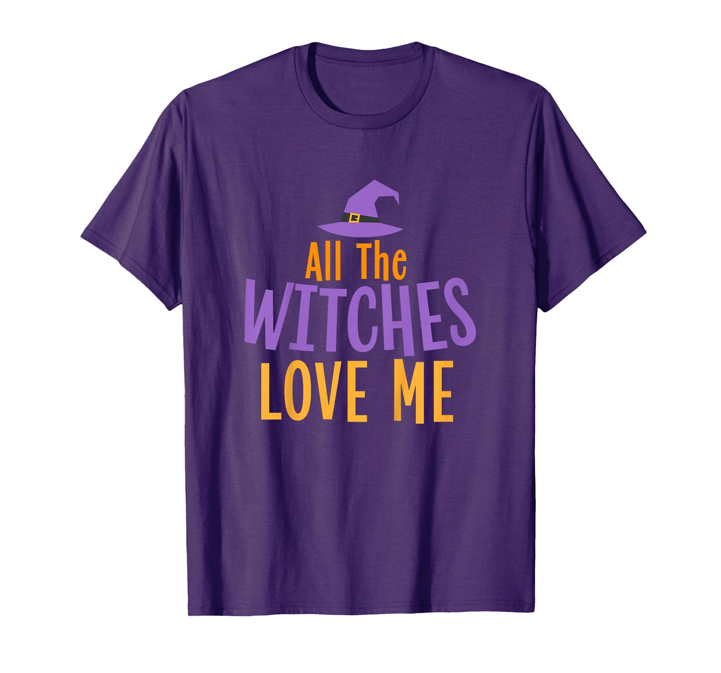 Kids Halloween All The Witches Love Me Funny Boys T-Shirt