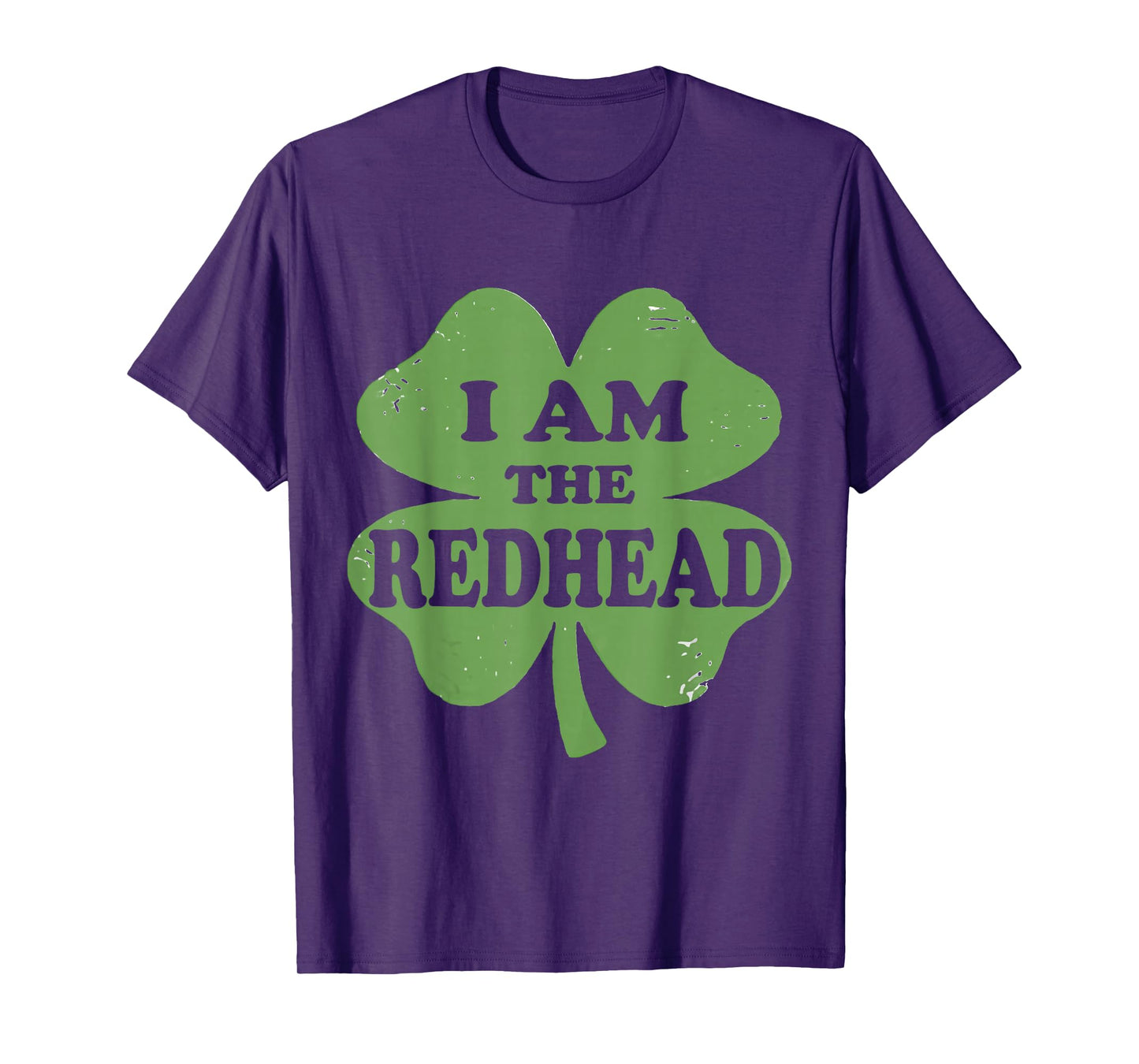 St Patricks Day Tee Dibs On The Redhead I Am The Redhead T-Shirt