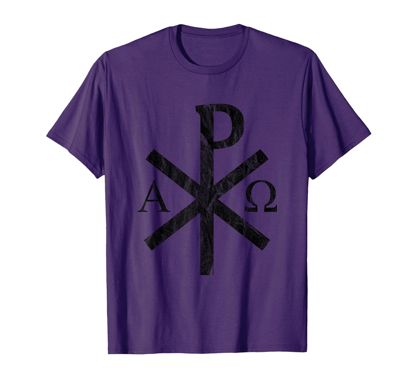 The Chi-Rho Cross - Jesus Christ Symbol - v2 vintage T-Shirt