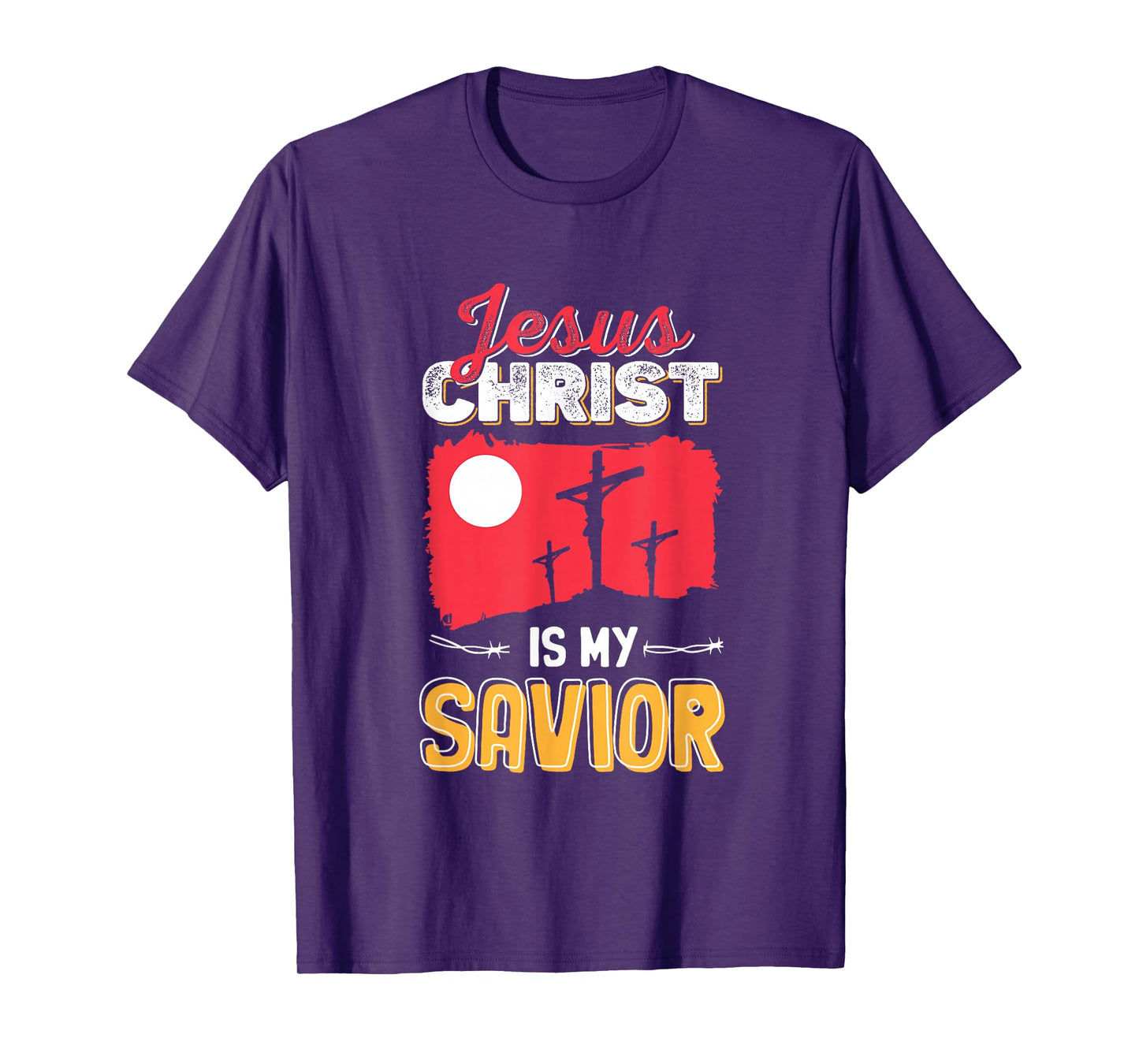Christian Faith Jesus Cross Savior Bible Verse Shirt T-Shirt
