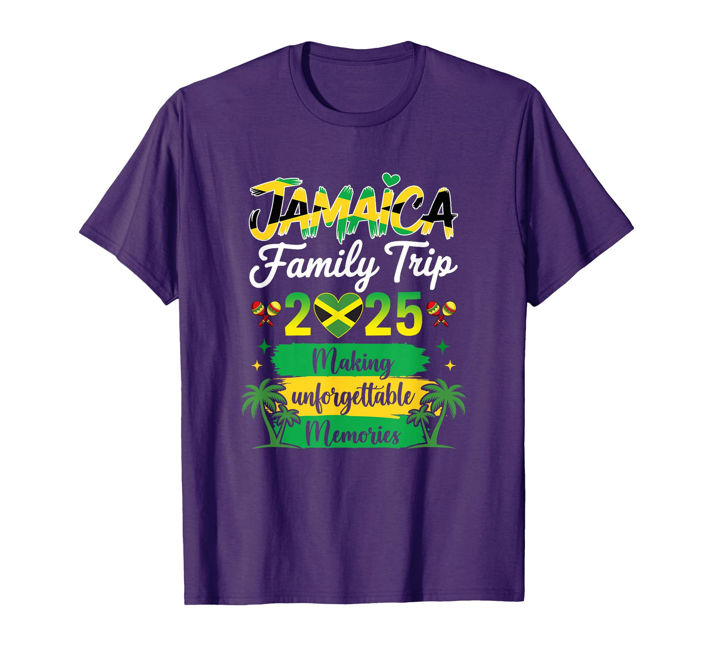 Jamaica Family Trip 2025 Making Memories Vacation Matching T-Shirt