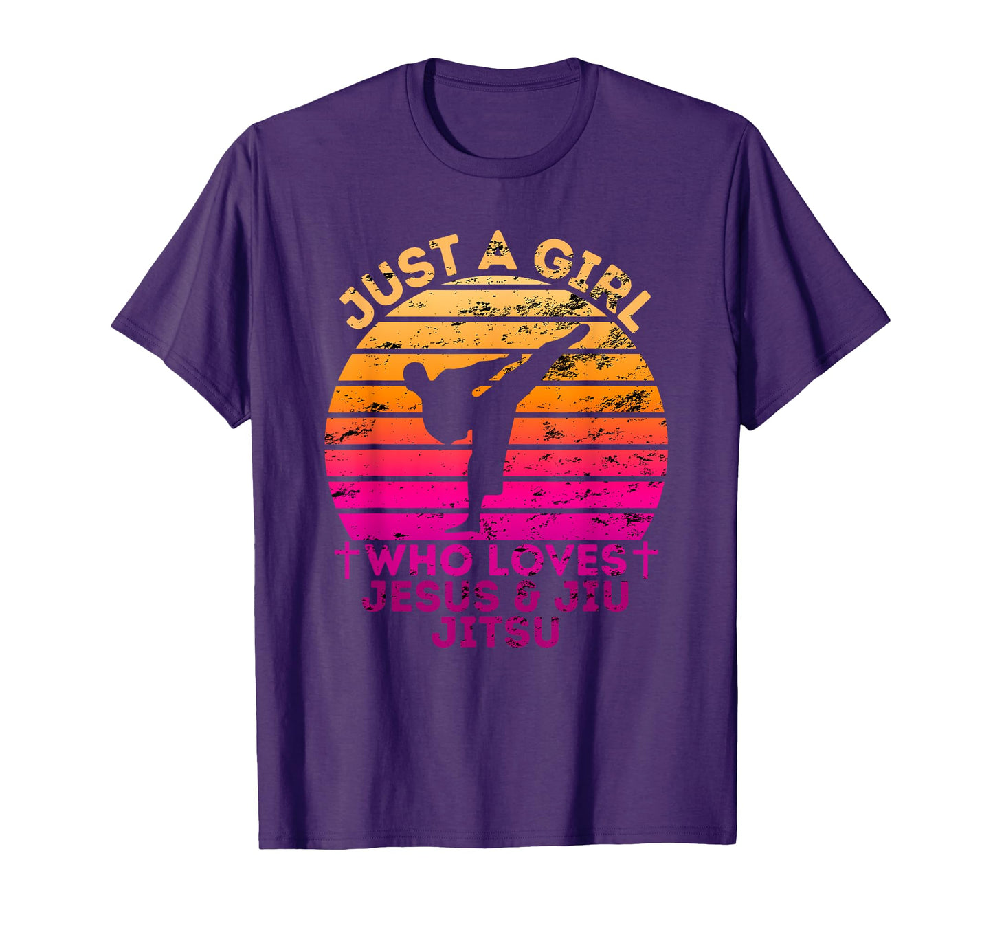 Just A Girl Who Loves Jesus And Jujutsu T-Shirt