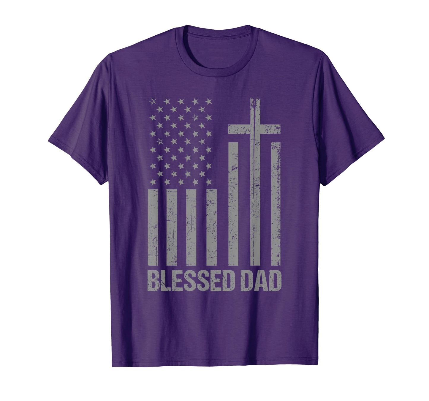 Christian Shirts For Men Fathers Day Tshirts For Blessed Dad T-Shirt