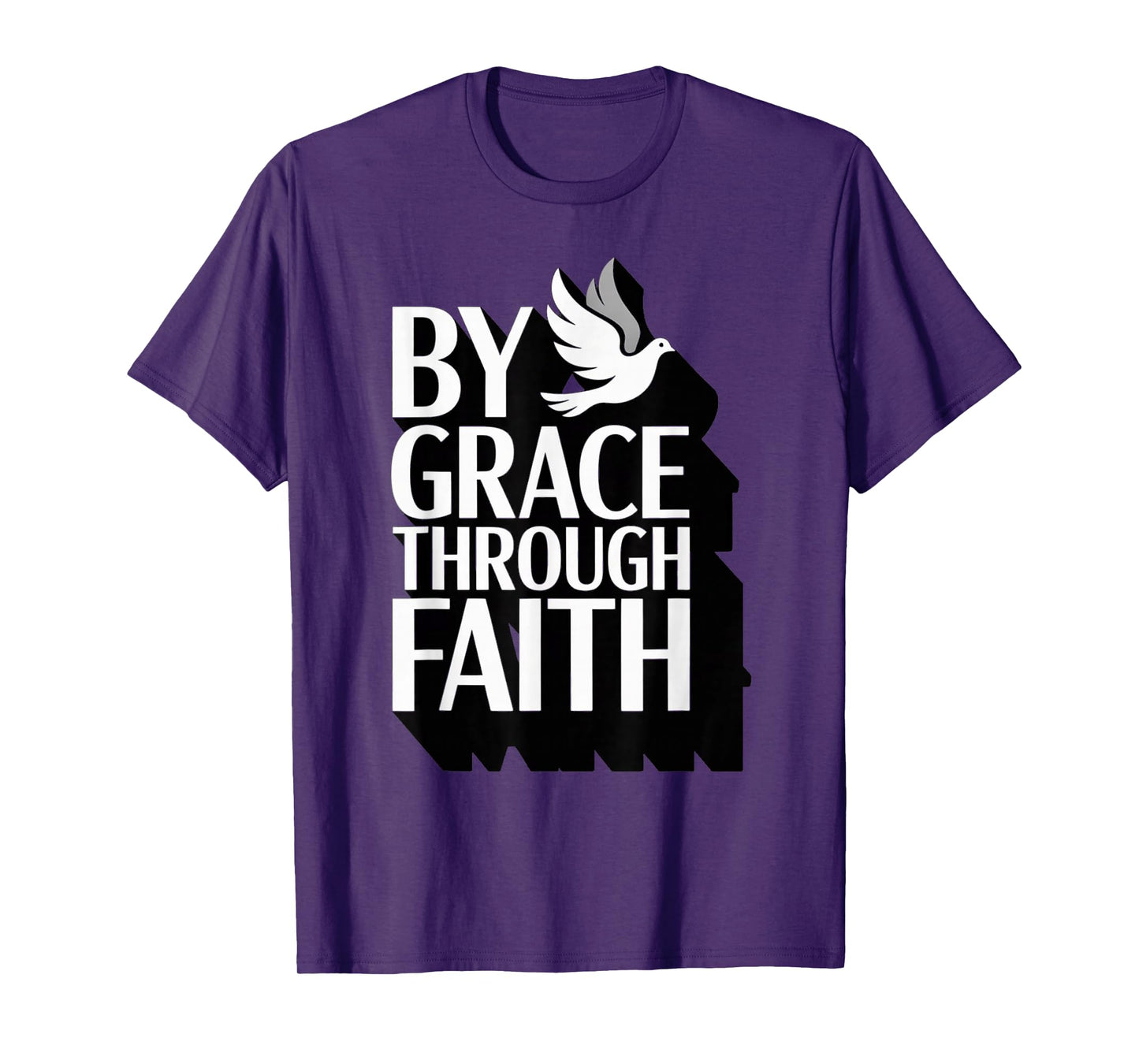 Christian Ephesians 2:8-9 Grace Through Faith T-Shirt