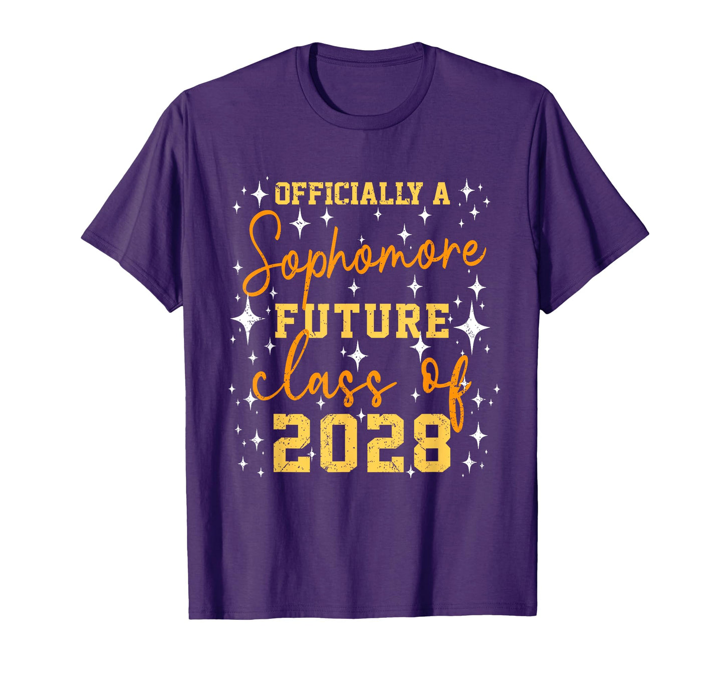 Officially A Sophomore Future Class Of 2028 Funny First Day T-Shirt