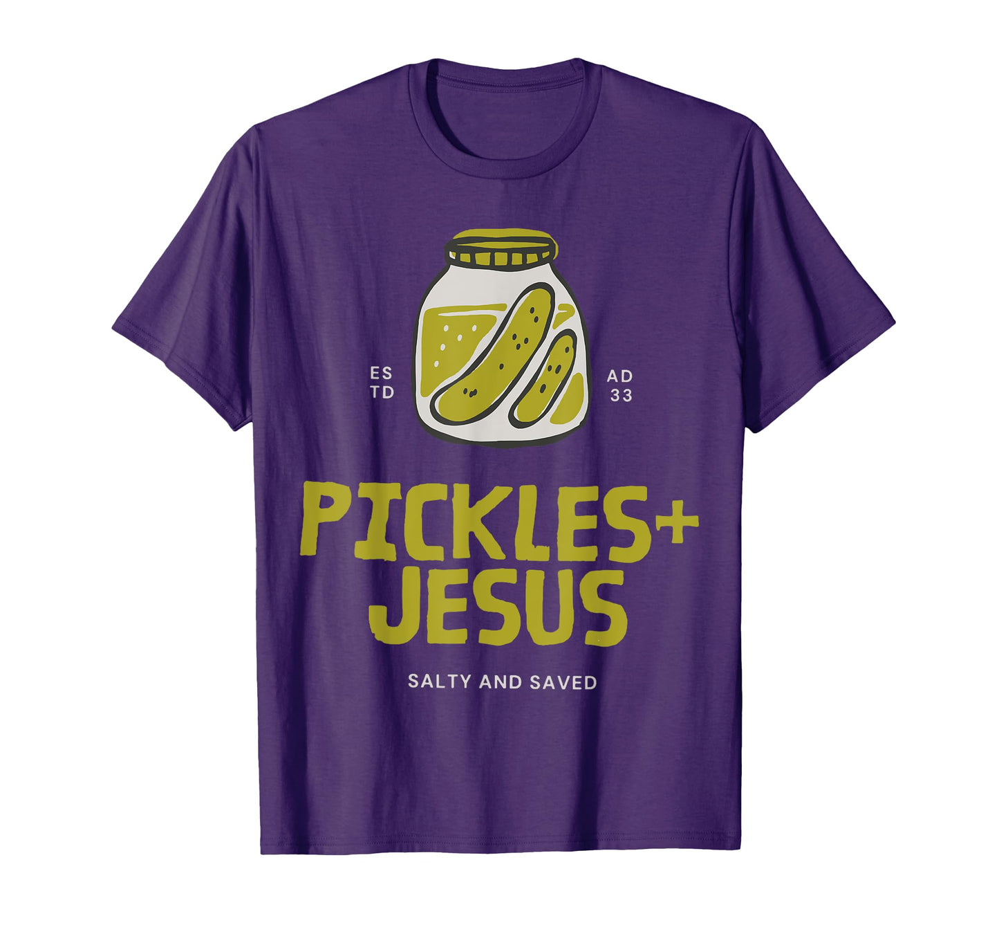 Pickles Jesus Salty And Saved T-Shirt