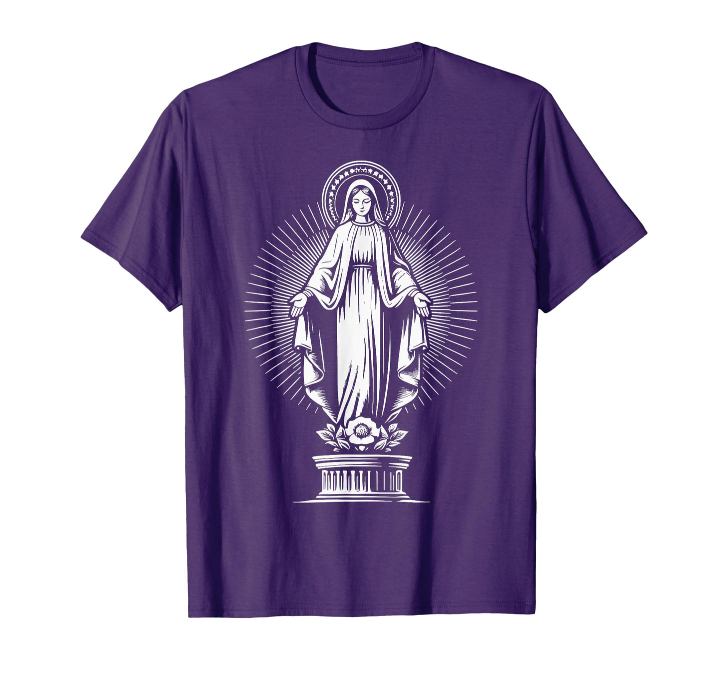 Our Lady of the Pillar Powerful Symbol Saint Mary Mother T-Shirt