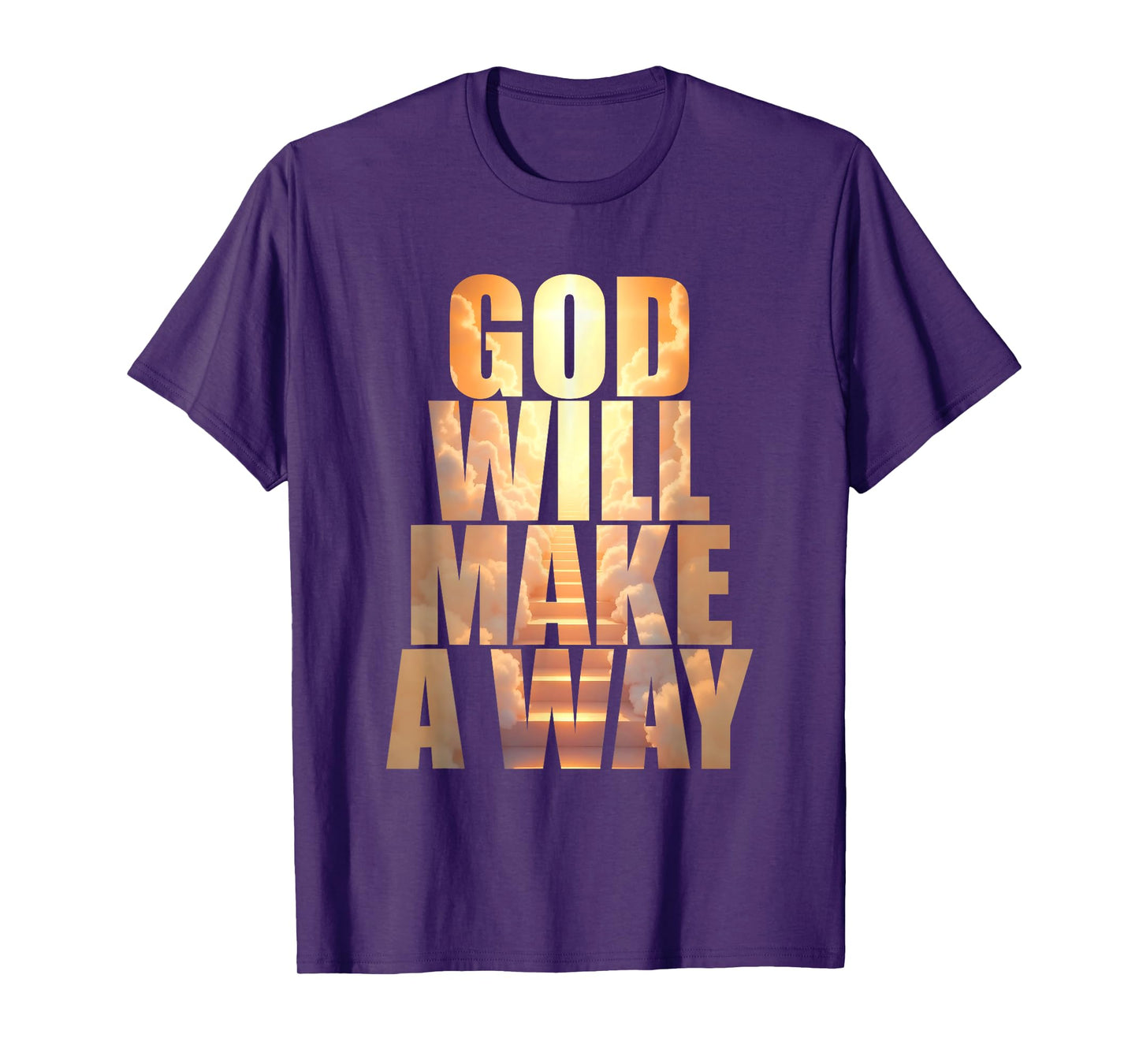GOD Will Make A Way – Christian Faith Inspirational T-Shirt