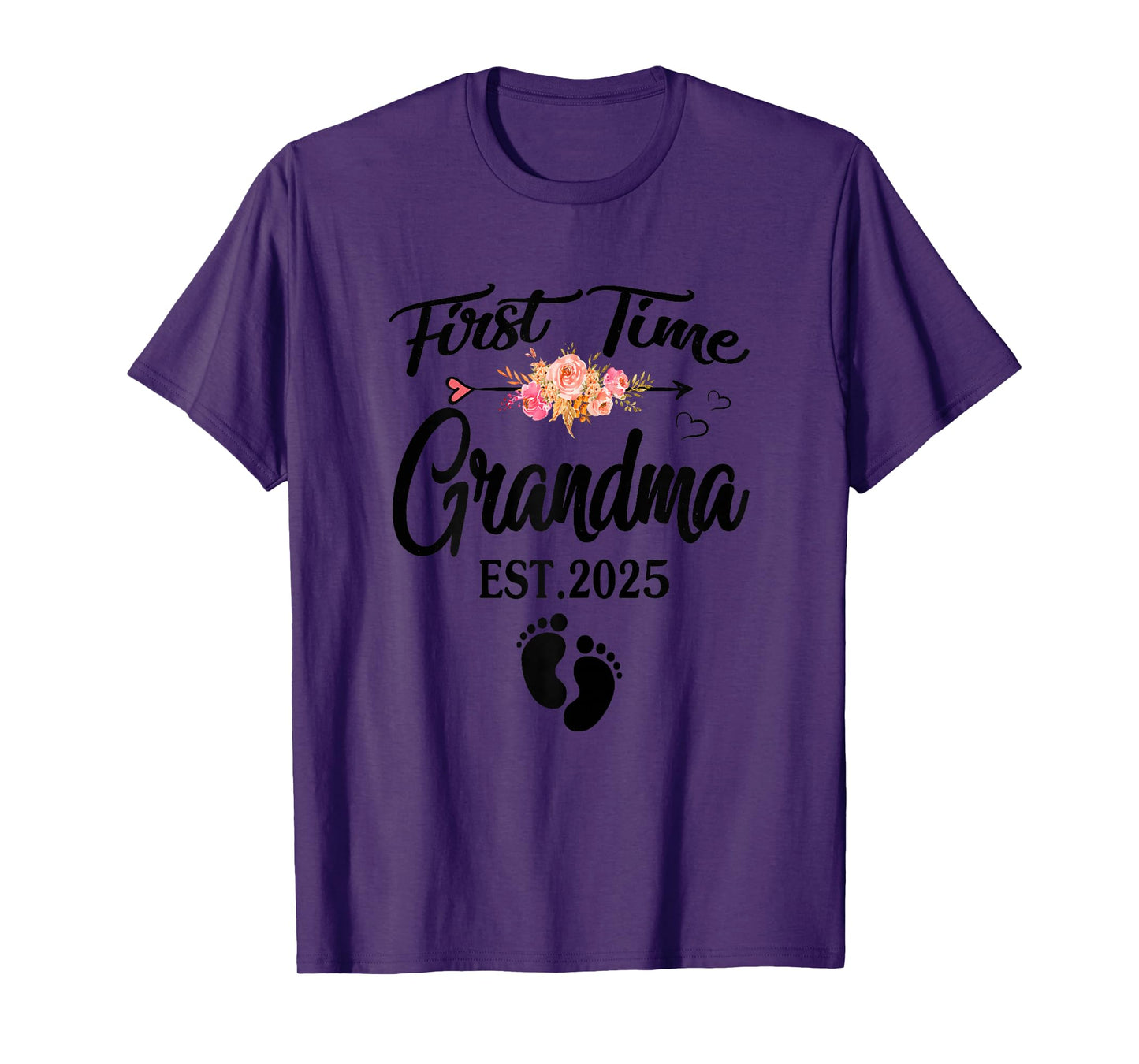 First Time Grandma 2025 Mothers Day Promoted To Grandma 2025 T-Shirt