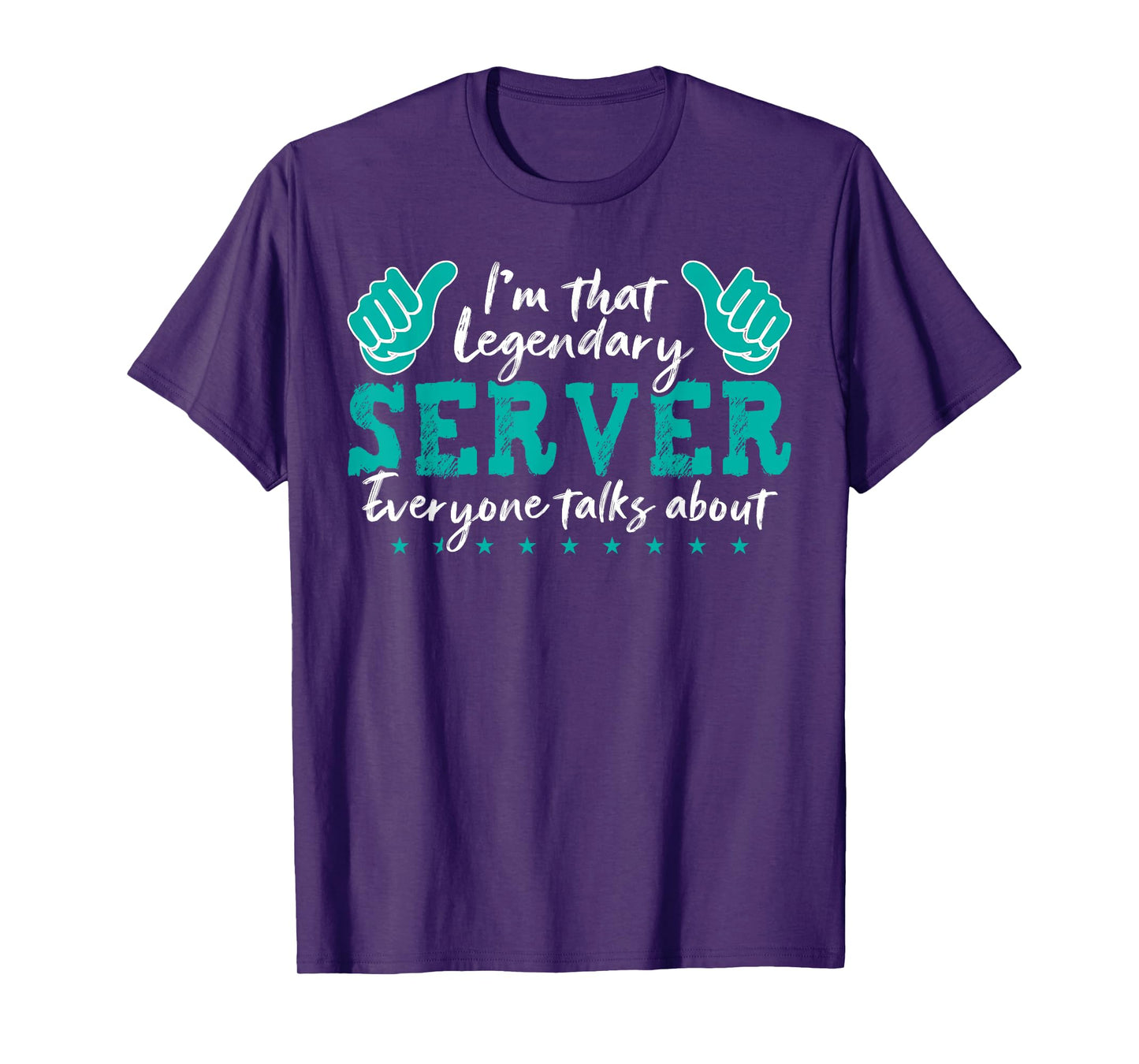 Funny Profession Quote Legendary Server T-Shirt