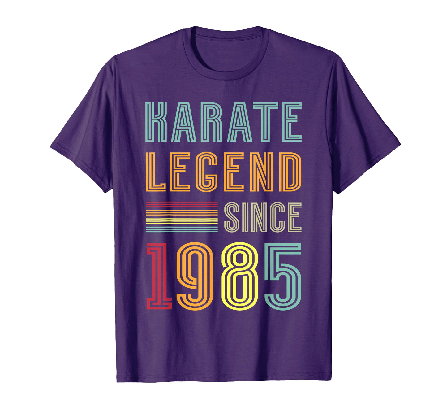Karate Legend 1985 40 Year Sport Coach 40th Birthday Karate T-Shirt