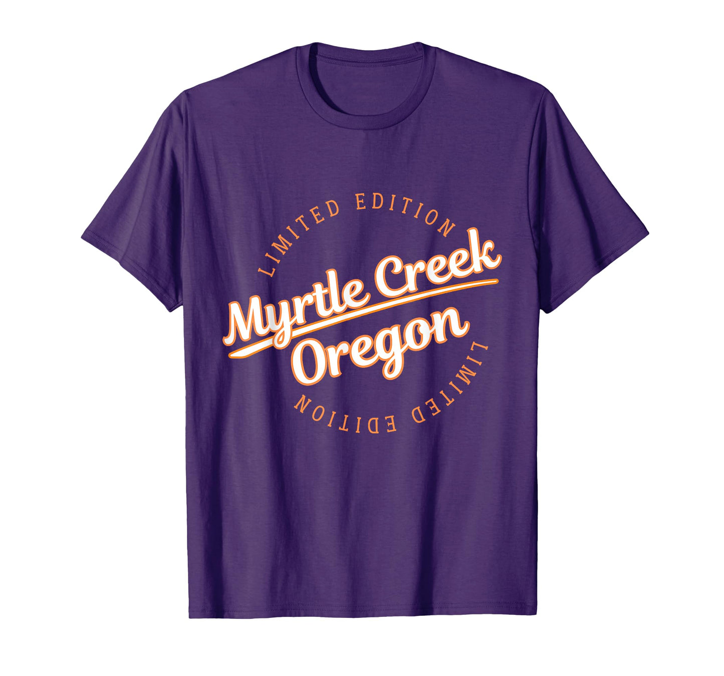 Retro Athletic Myrtle Creek OR Apparel T-Shirt