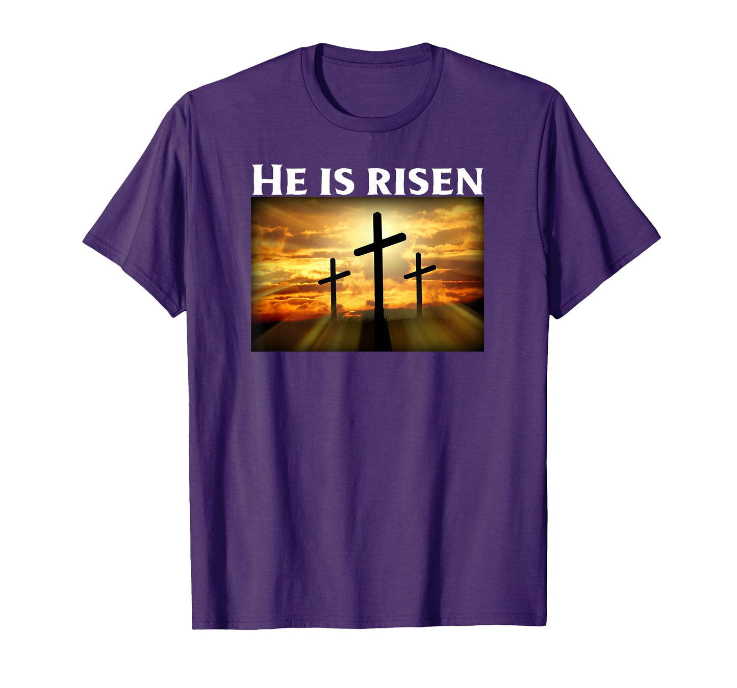 Easter T Shirt | He Is Risen T Shirt | Christian T Shirt T-Shirt