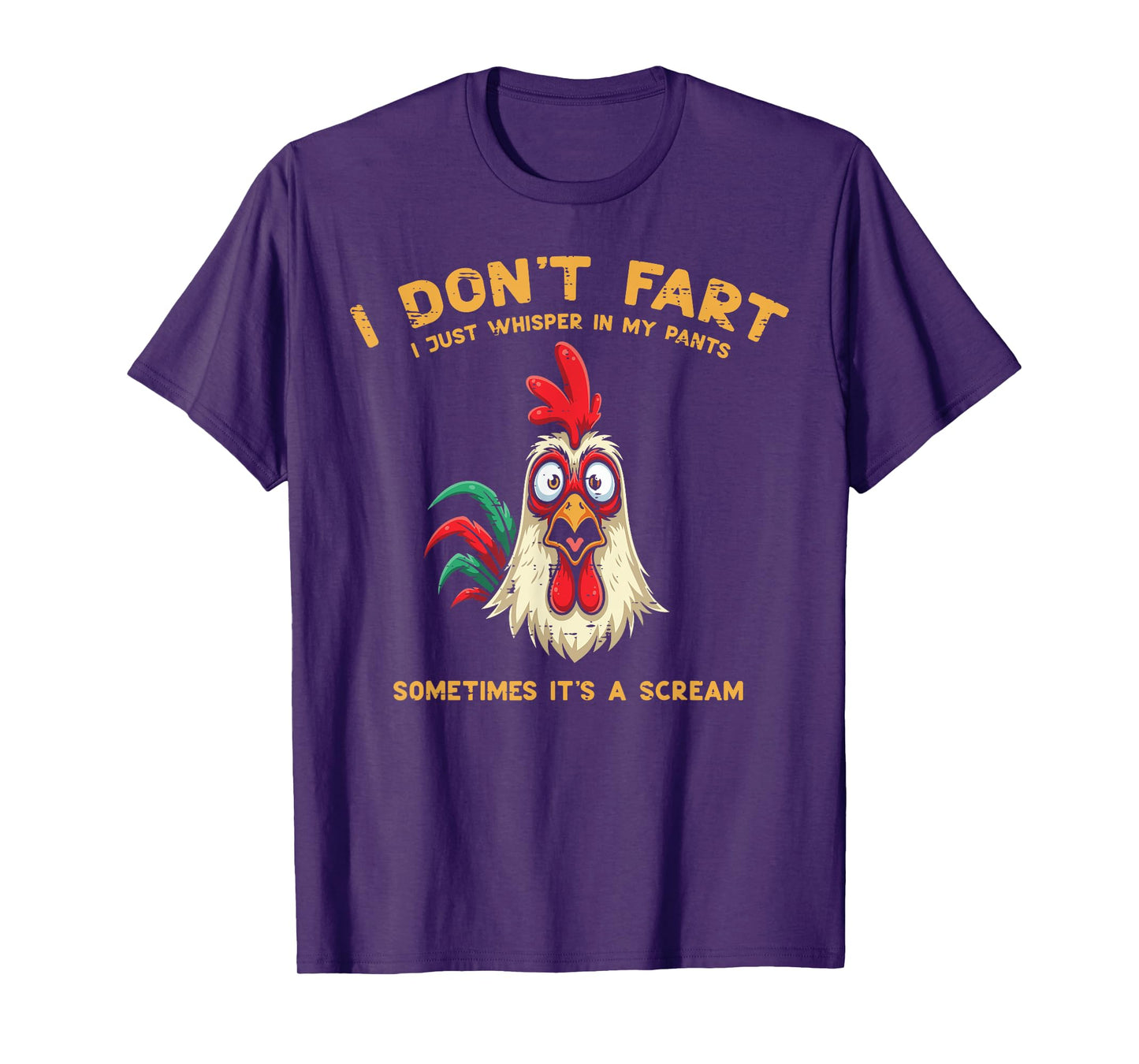 Inappropriate I Dont Fart Whisper Pants Funny Meme Men Women T-Shirt