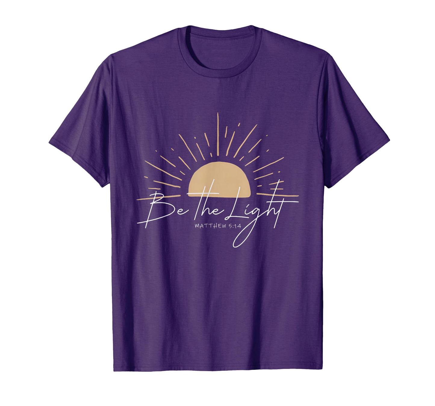 Be The Light Funny Christian T-Shirt