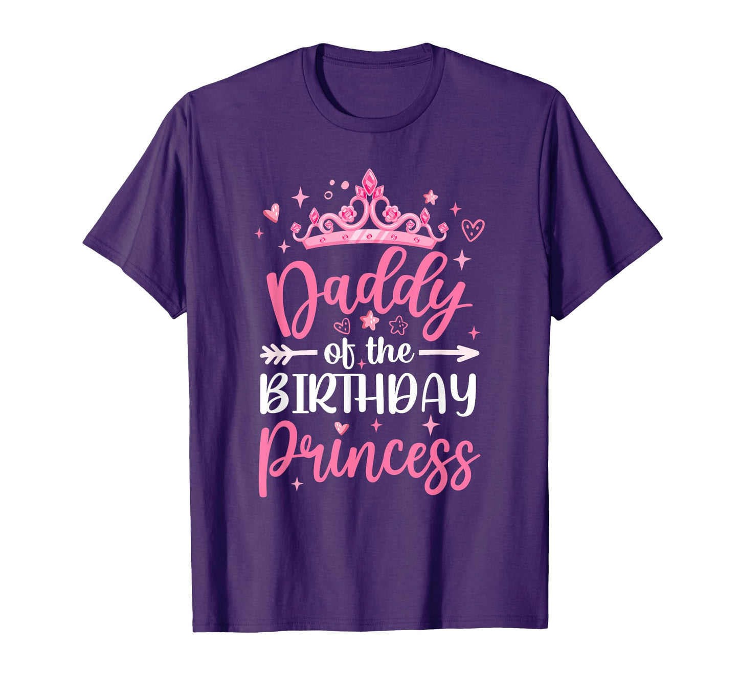 Daddy Of The Birthday Princess Birthday Girl Kid Family T-Shirt