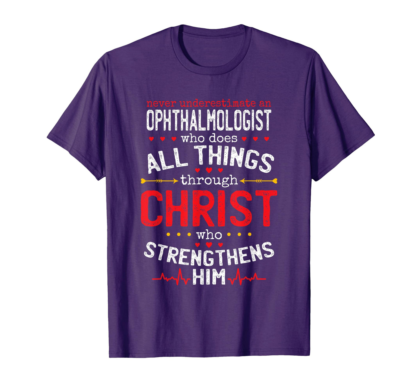 Christian Ophthalmologist And Christianity Ophthalmology T-Shirt
