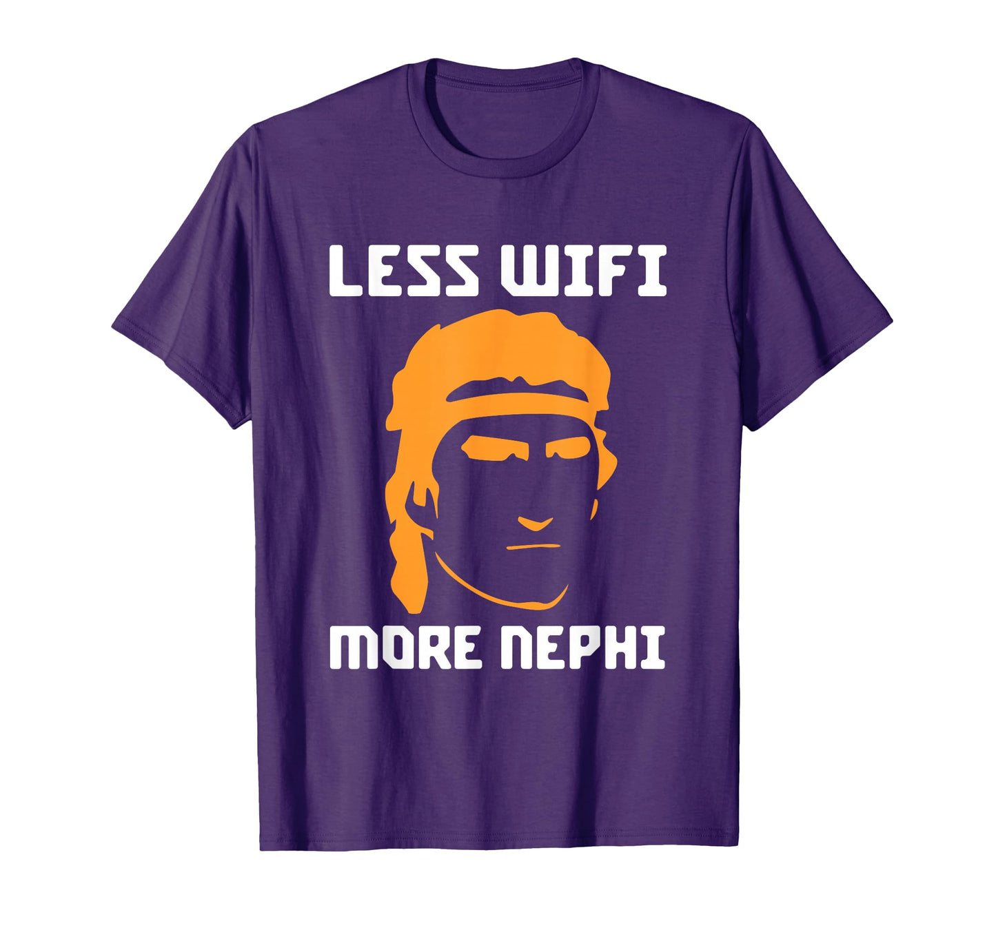 Mormon LDS Missionary Less Wifi More Nephi Latter-Day T-Shirt