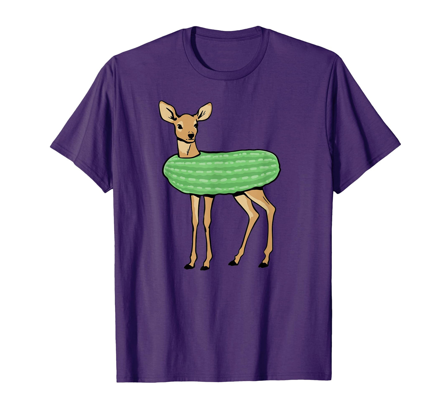 Dill Doe Funny Adult Humor Dill Pickle Deer Redneck Dill Doe T-Shirt, Small, Black