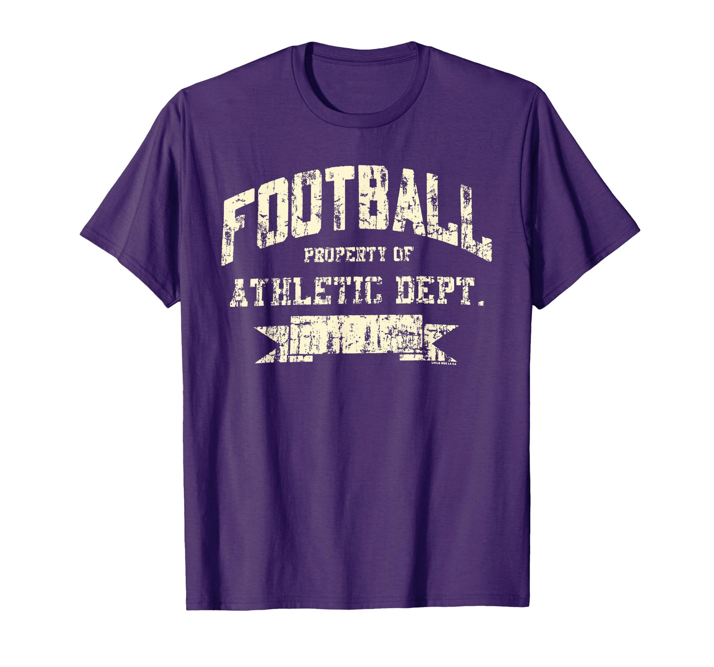 FOOTBALL PROPERTY OF ATHLETIC DEPT. Funny design T-Shirt