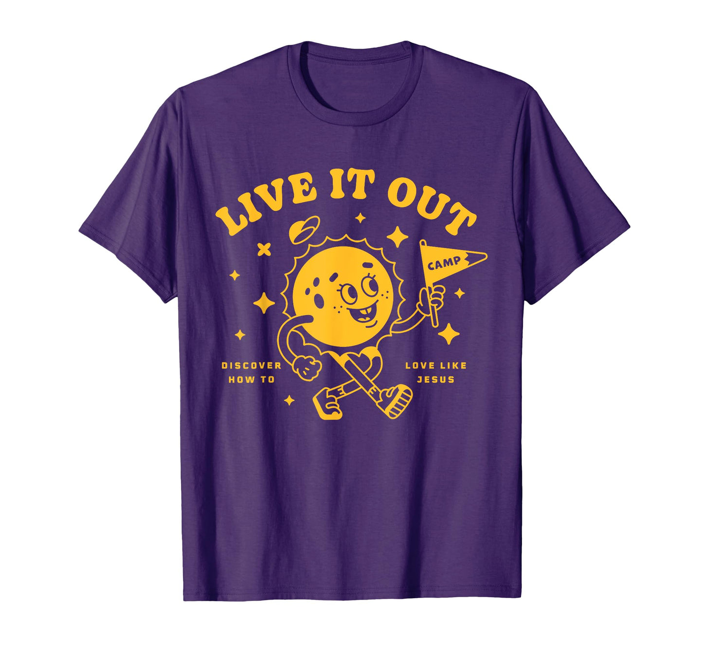 VBS 2025 Live It Out Love Like Jesus Vacation Bible School T-Shirt