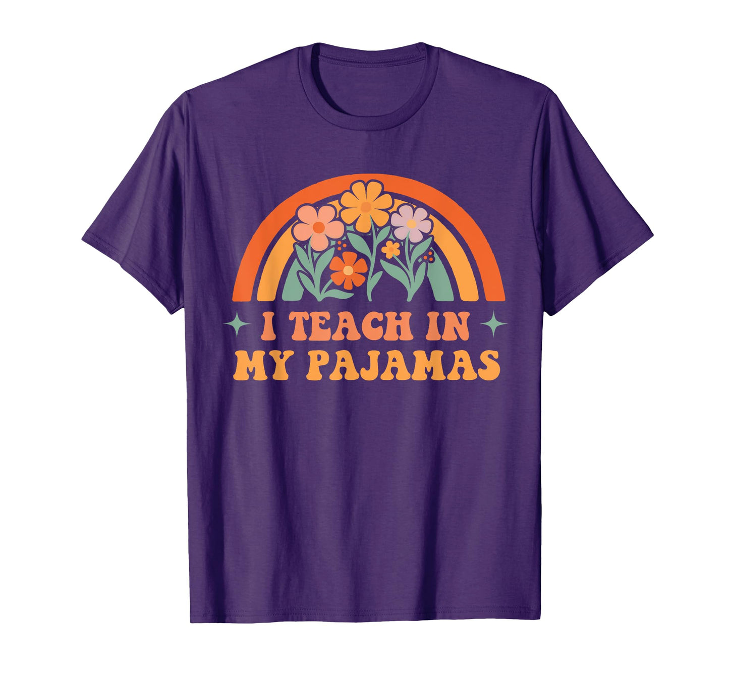 I Teach in My Pajamas Homeschool Mama Homeschooling Mom T-Shirt