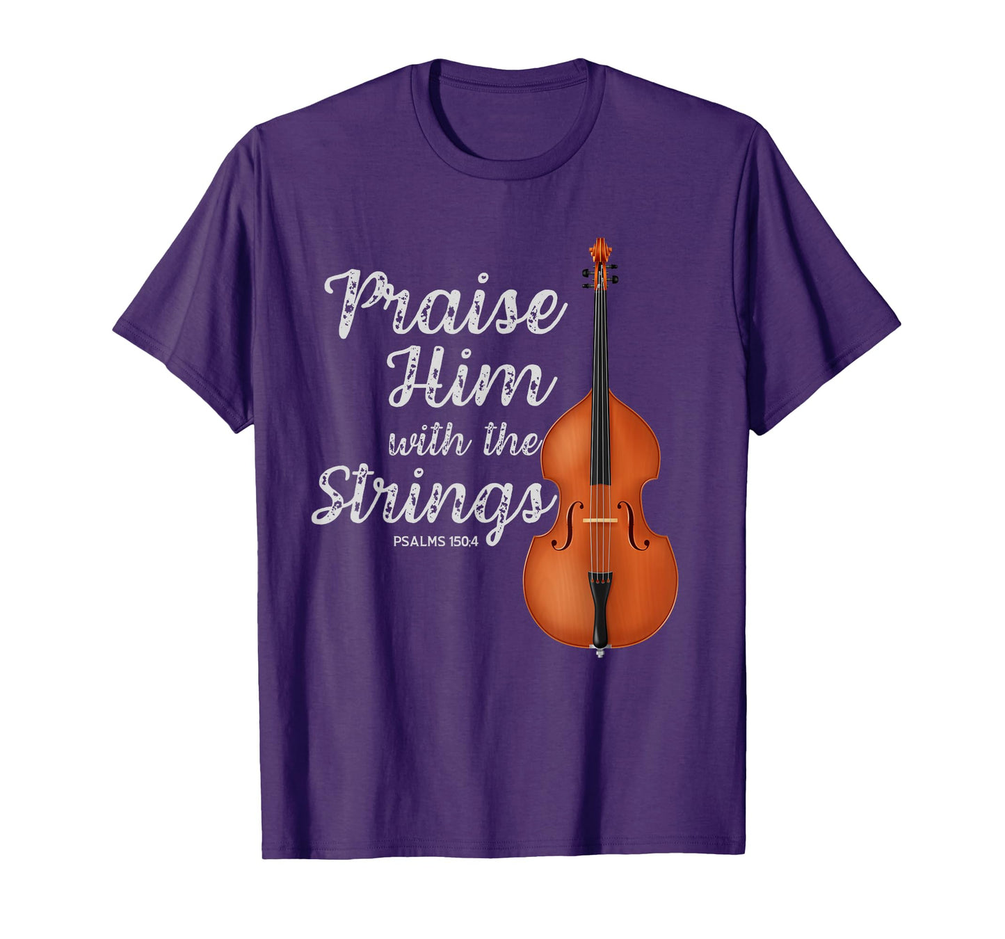 Christian, Double Bass, Upright Bass, Instrument T-Shirt
