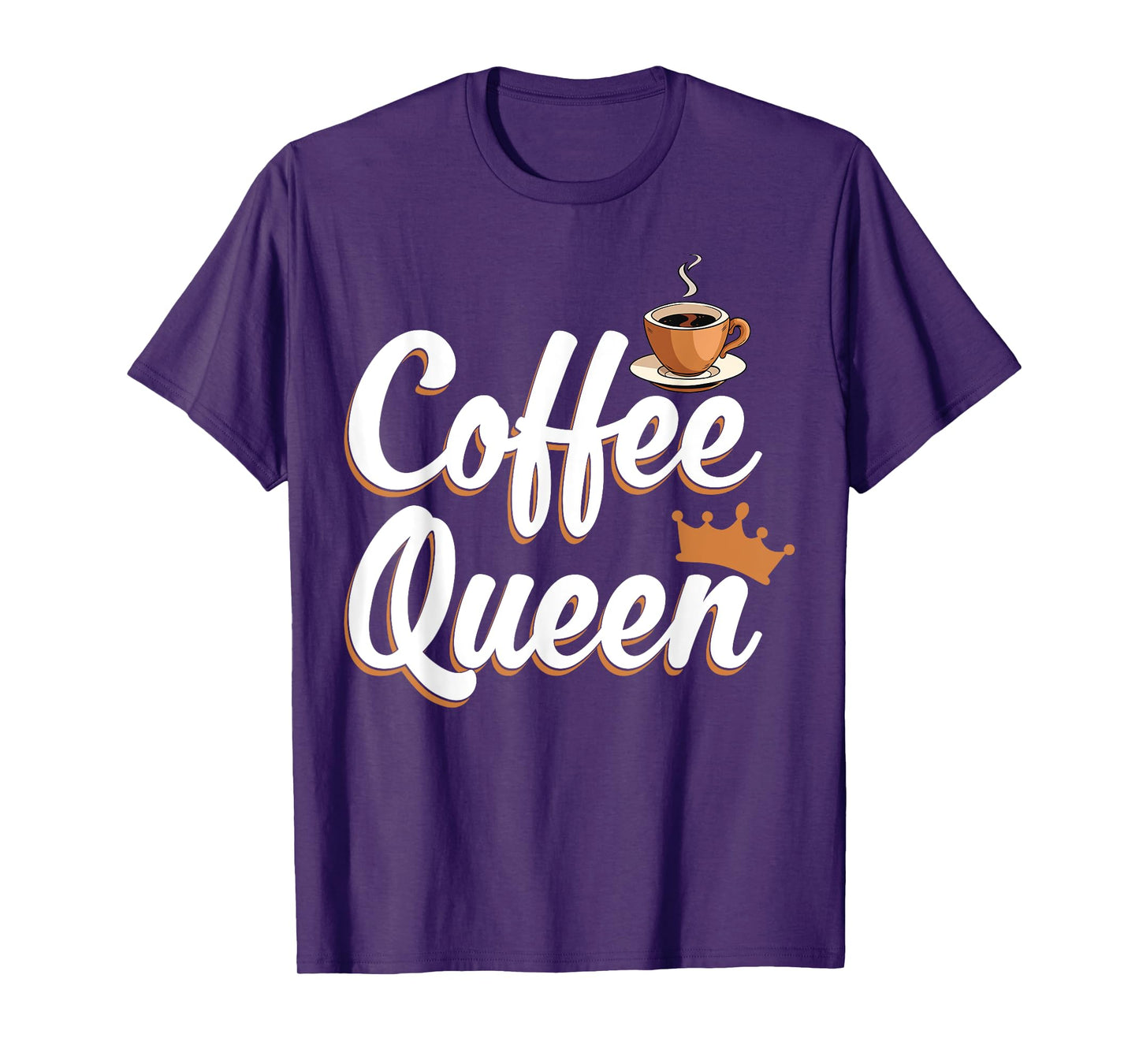 Coffee Queen Funny Coffee Caffeine Coffee T-Shirt