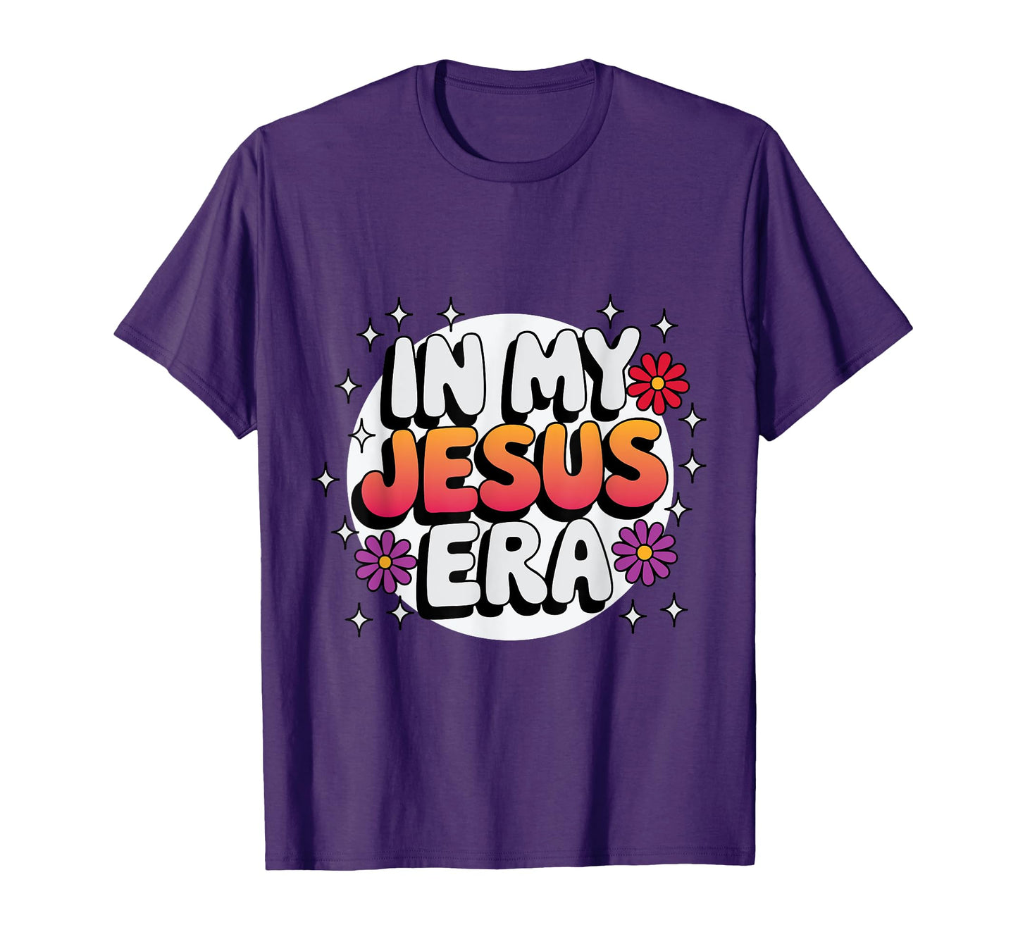 in My Jesus Era Aesthetic Faith Design T-Shirt