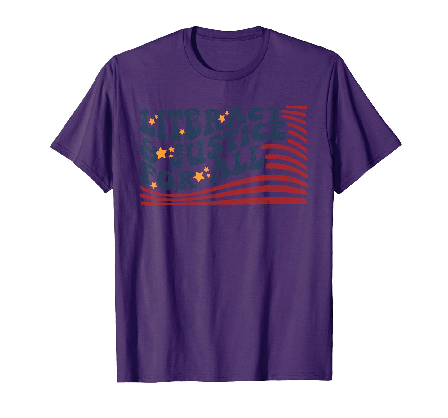 Literacy and Justice for all T-Shirt