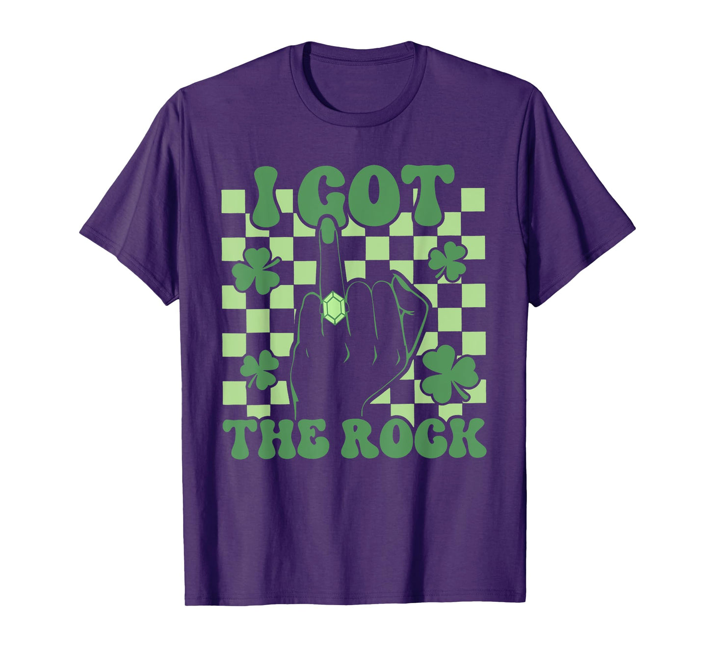 I Got The Rock St Patricks Day Bachelorette Party Girl Women T-Shirt