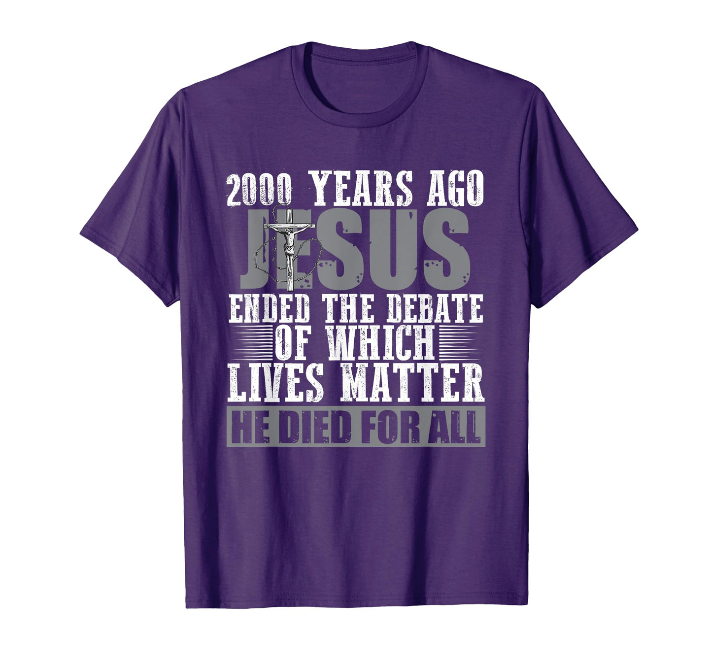 2000 Years Ago Jesus Ended the Debate - Christian Believe T-Shirt