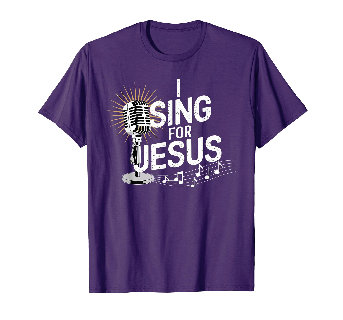 I Sing for Jesus Inspirational Christian T-Shirt