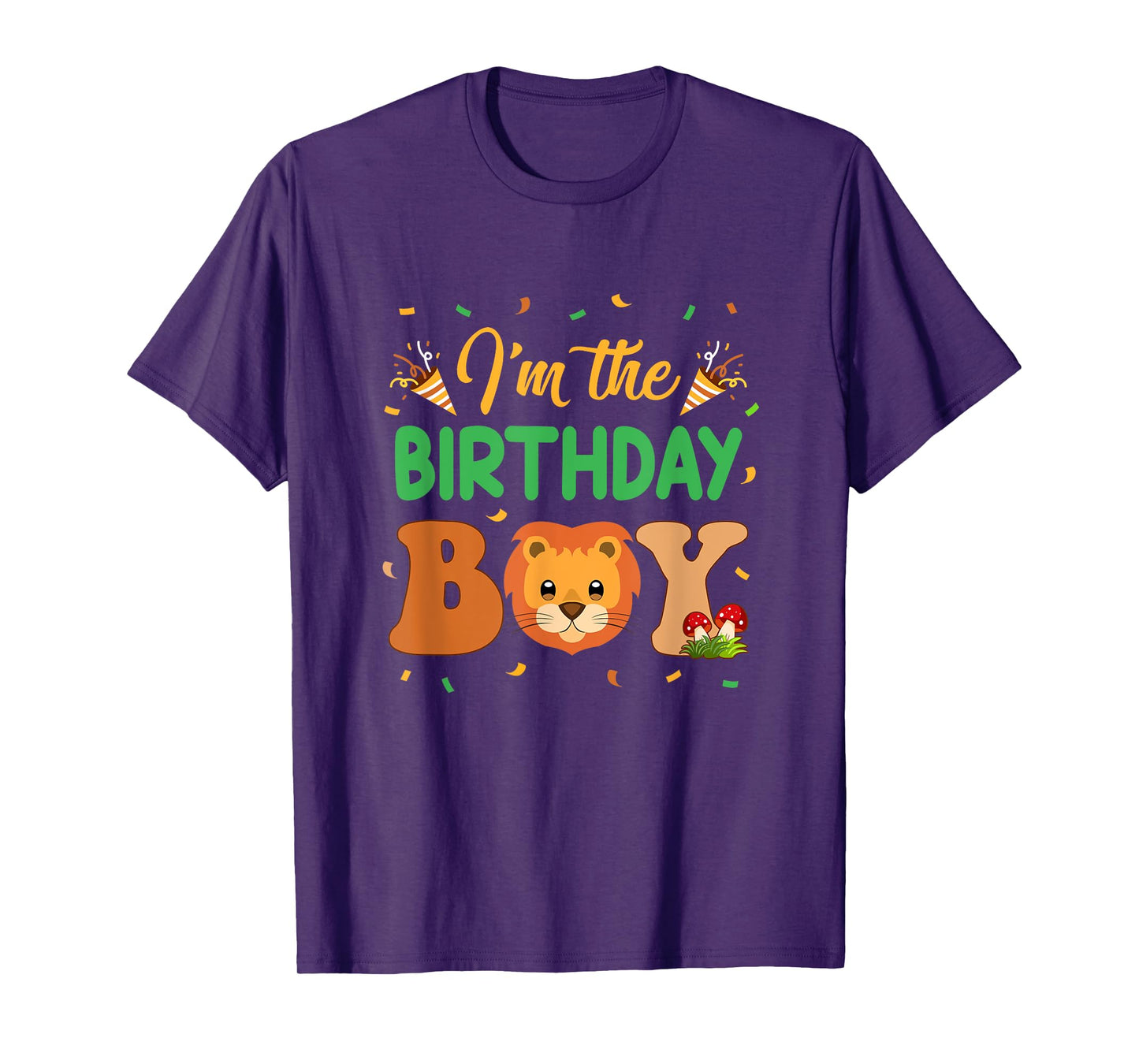 I'm The Birthday Boy Lion Family Party Decorations T-Shirt