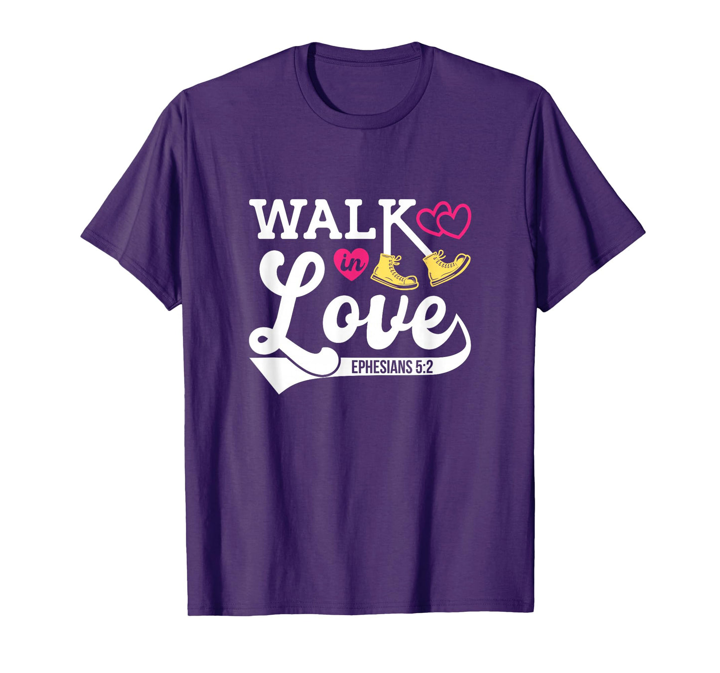 Walk in Love, Women and Youth T-Shirt