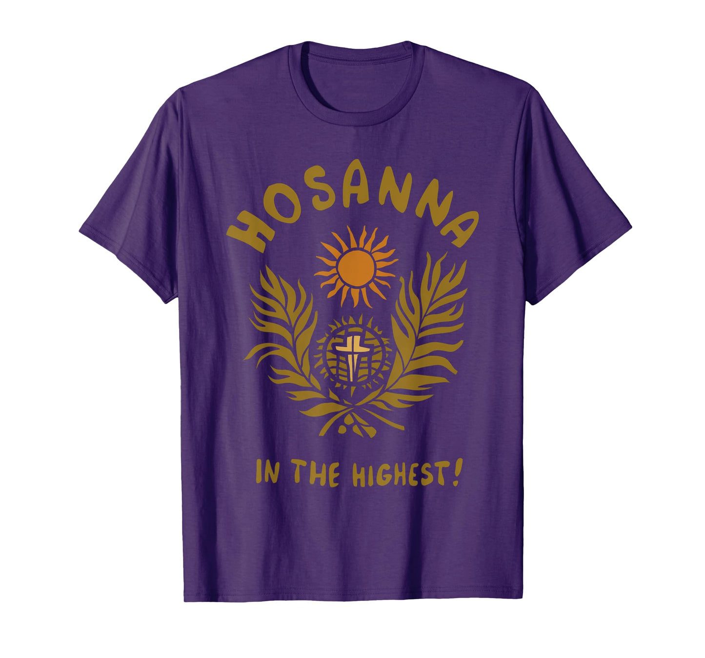 Vintage Palm Sunday Hosanna In The Highest Christian Easter T-Shirt