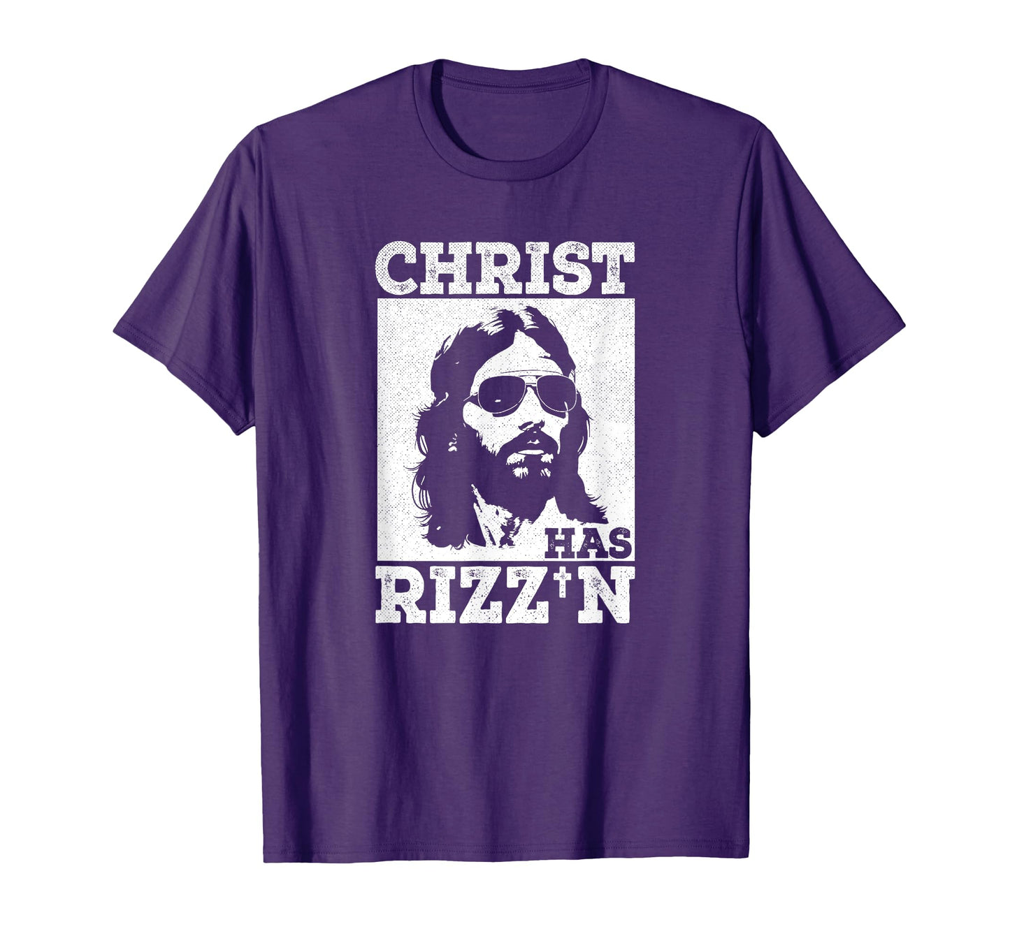 Christ has Rizz'n Risen Cool Jesus Charisma Game Holy Charm T-Shirt