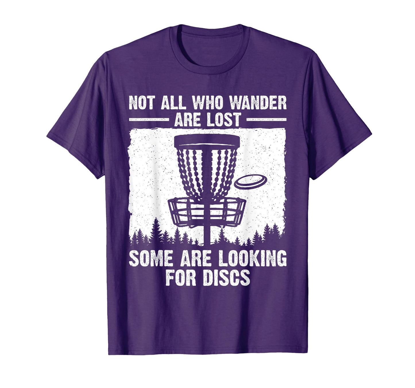Funny Disc Golf Art For Men Women Disc Golfer Play Disc Golf T-Shirt