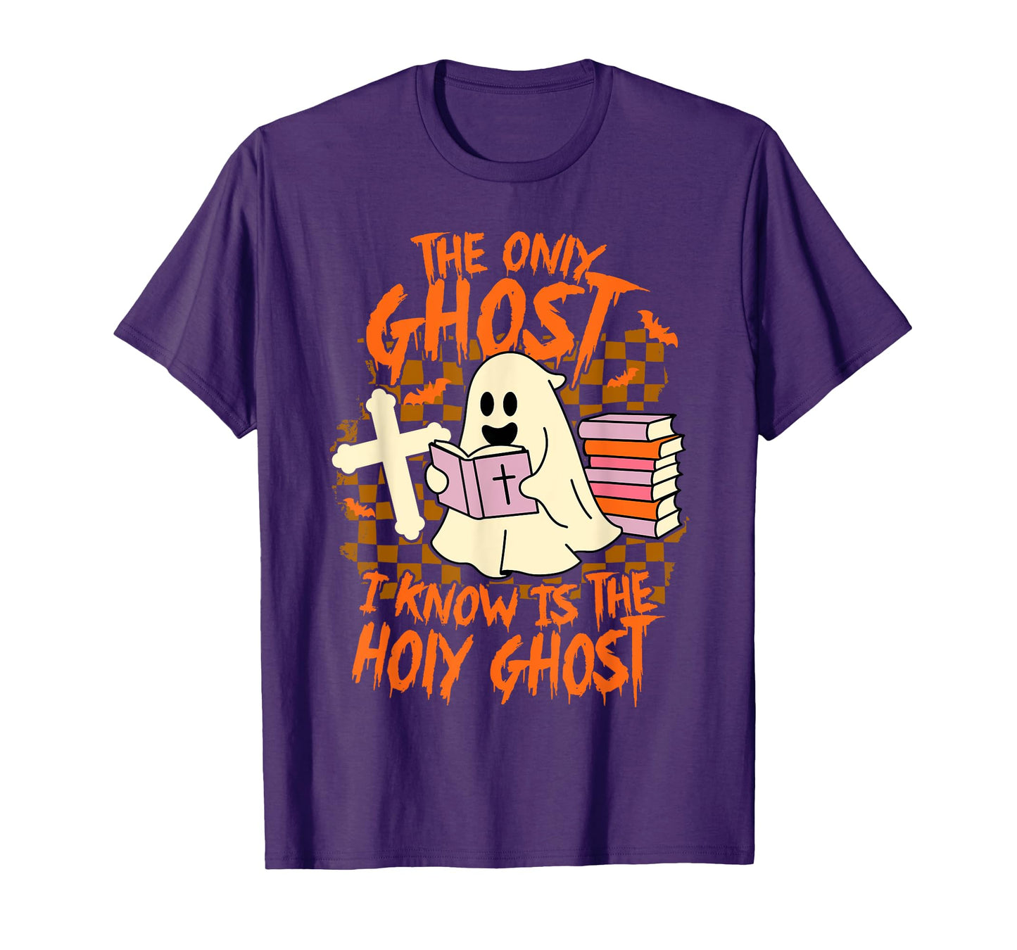 Halloween Christian Faith The Only Ghost I Know Holy Ghost T-Shirt