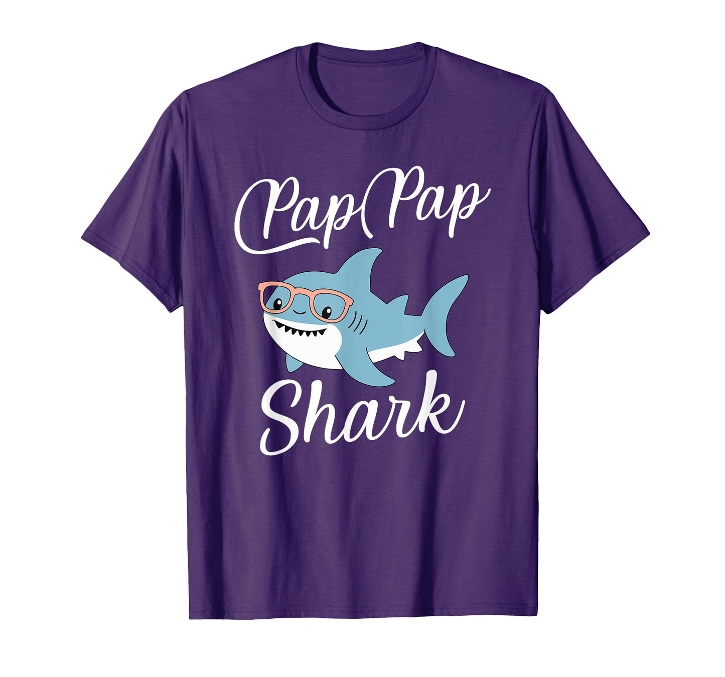 Pap-Pap Shark Funny Matching Family Grandpa PapPap T-Shirt