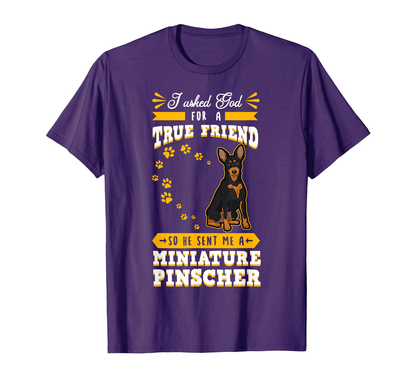 Miniature Pinscher Zwergpinscher Mini Fur Parent Zoologist T-Shirt
