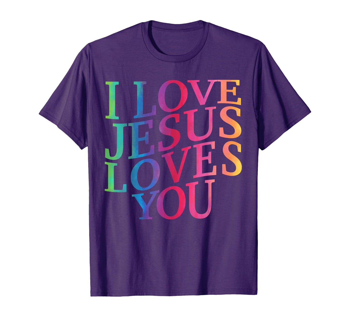 I Love Jesus Loves You Christian Toddler God Sister Son Mom T-Shirt