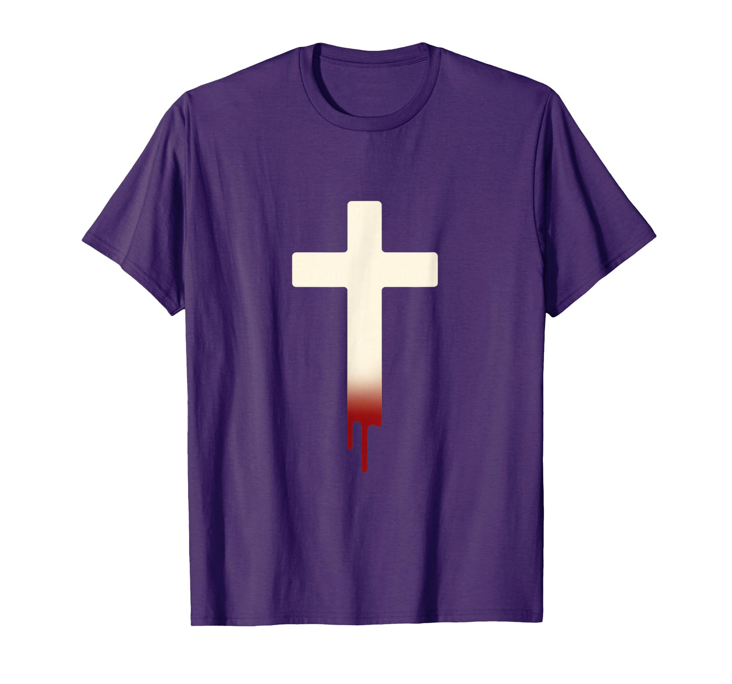 Blood of Jesus Cross Christian Faith Design | Religious T-Shirt