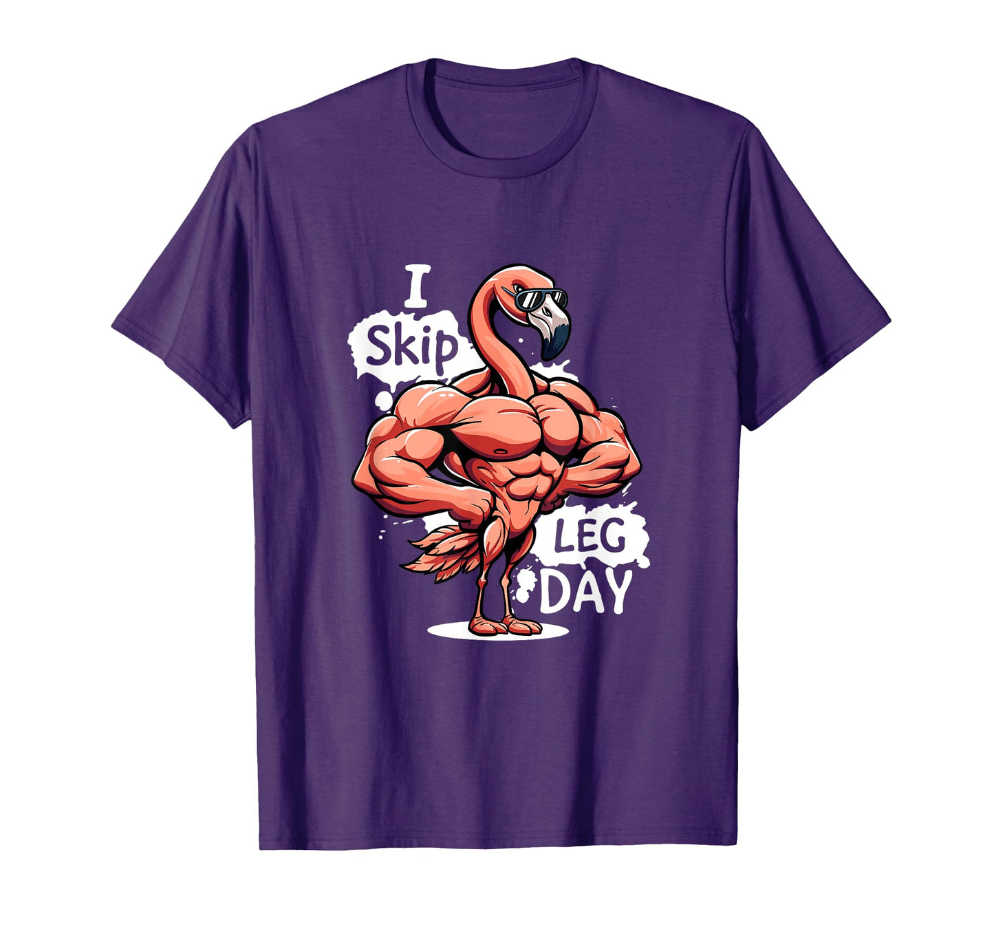 I Skip Leg Day Gym Funny Gym Workout Weightlift Its Leg Day T-Shirt