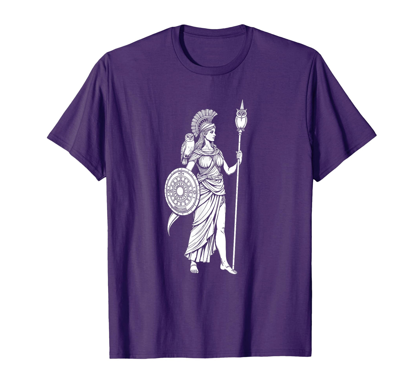 Athena Greek Mythology Design For Women T-Shirt